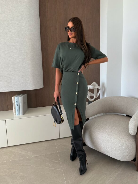 T-shirt Minimal khaki 
