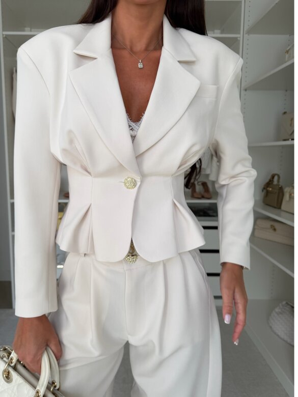 Blazer Monaco Elegance short light beige