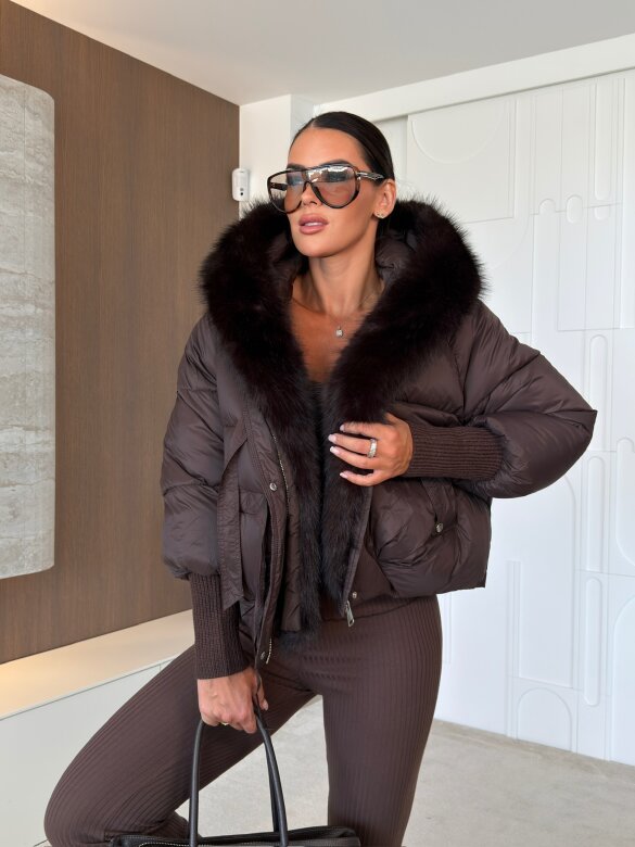Jacket Luva short chocolate