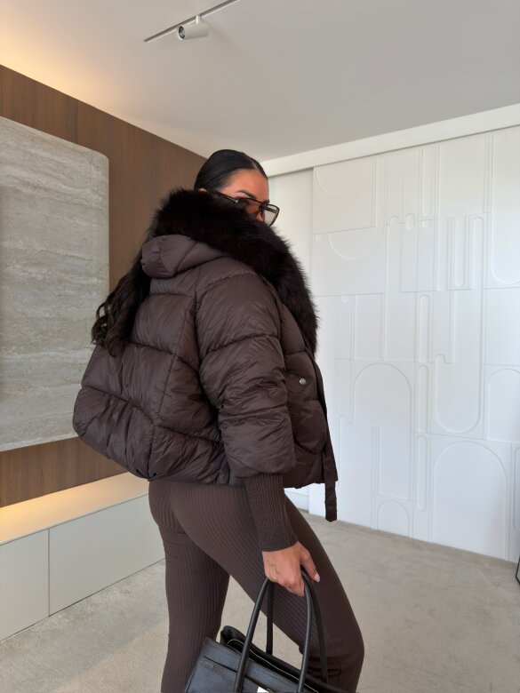 Jacket Luva short chocolate
