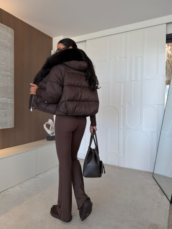 Jacket Luva short chocolate