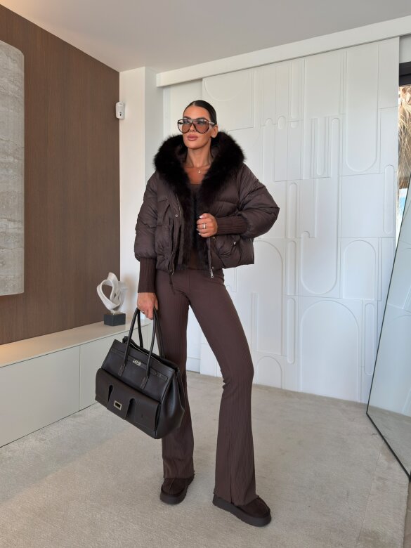 Jacket Luva short chocolate