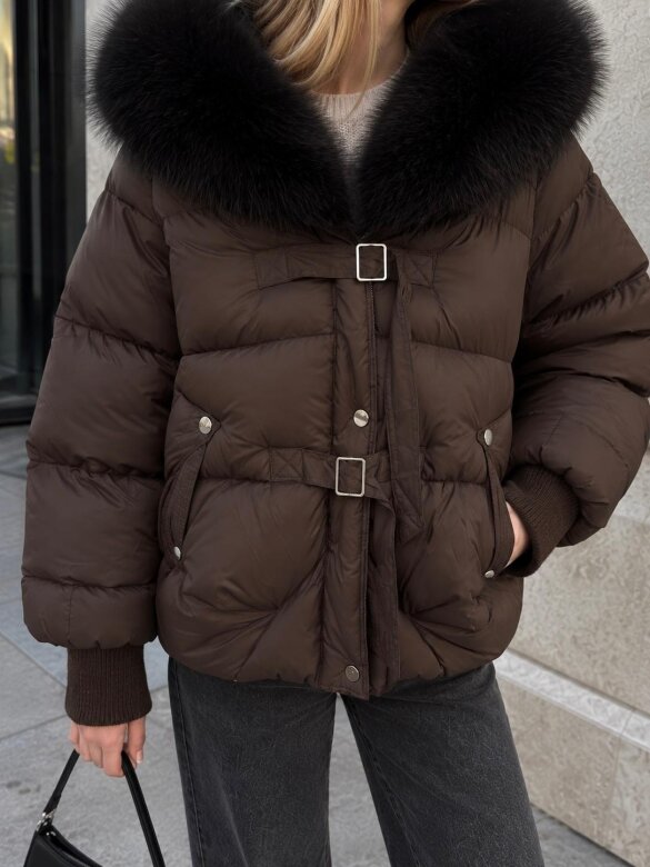 Jacket Luva short chocolate
