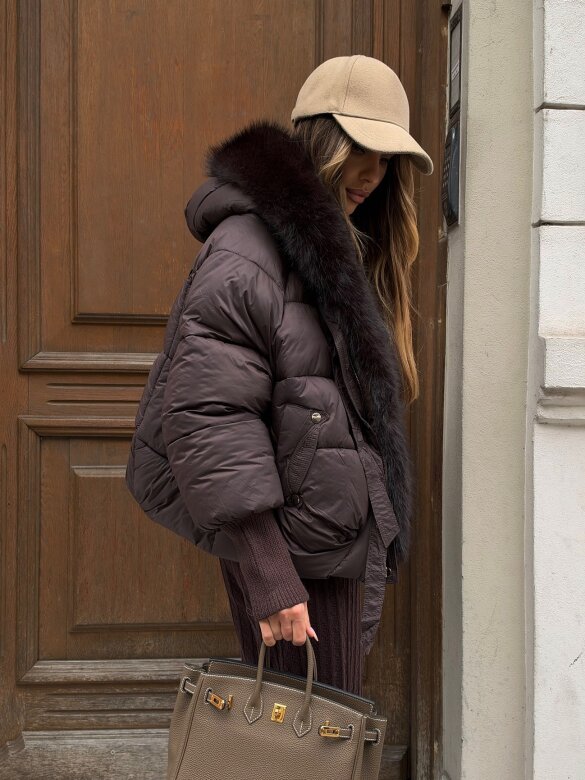 Jacket Luva short chocolate