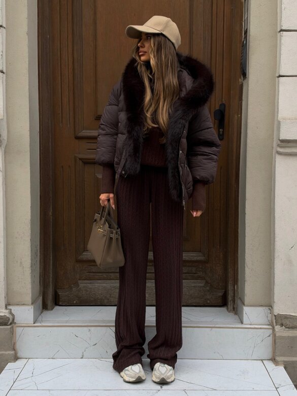 Jacket Luva short chocolate