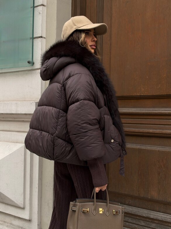 Jacket Luva short chocolate