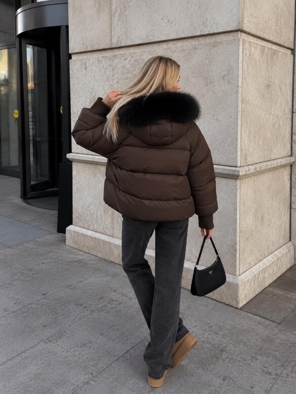 Jacket Luva short chocolate