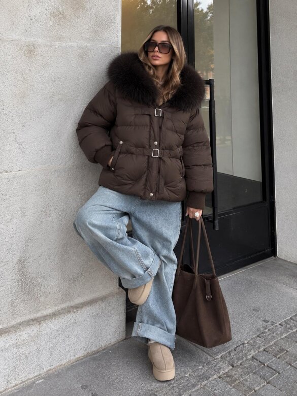 Jacket Luva short chocolate