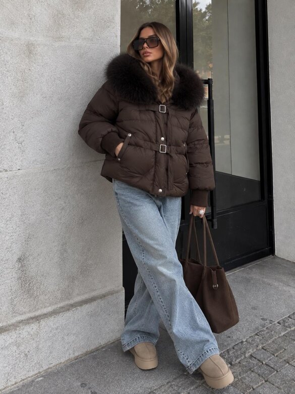 Jacket Luva short chocolate