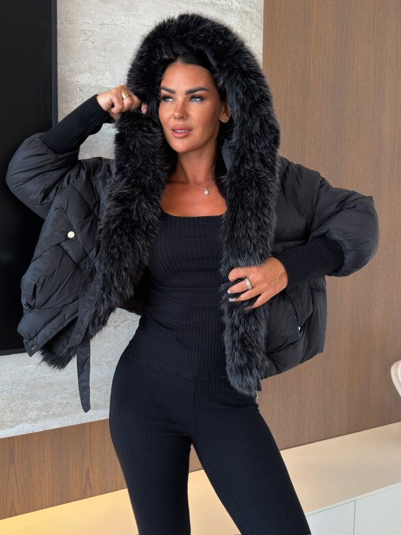 Kurtka Luva short czarna 