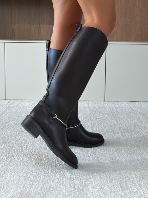 High Boots Salmo chocolate