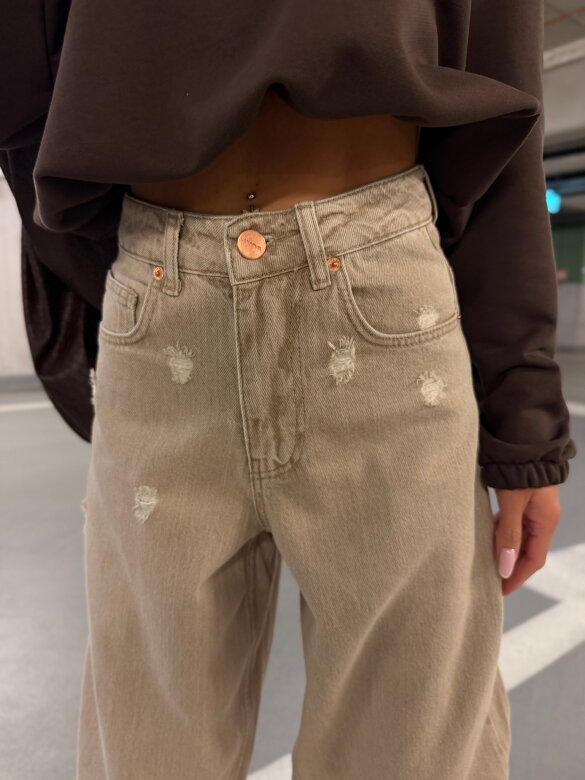 Trousers Wiliam jeans beige