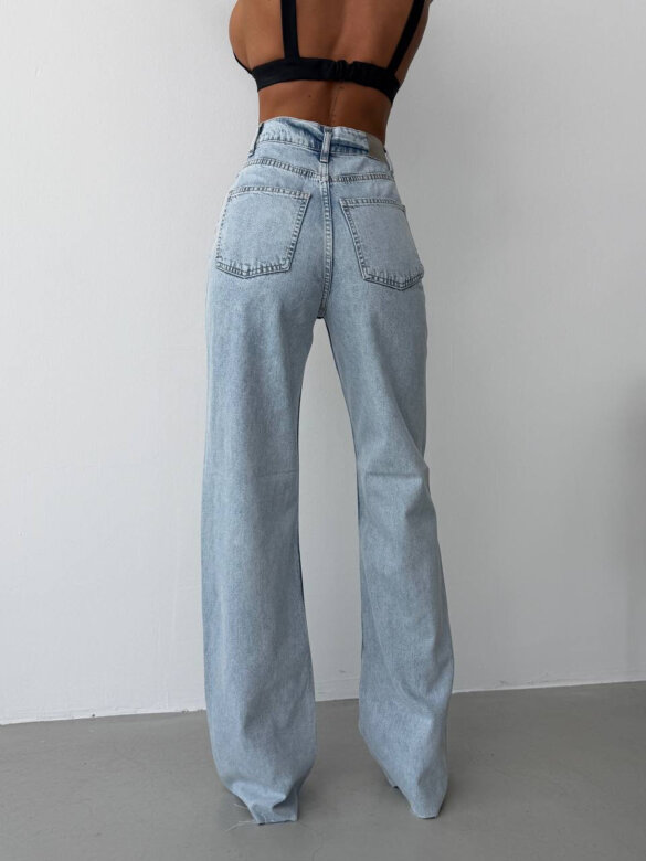 Trousers Cotea jeans light blue