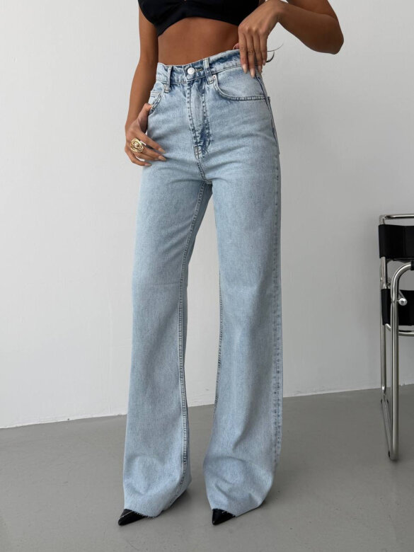 Trousers Cotea jeans light blue