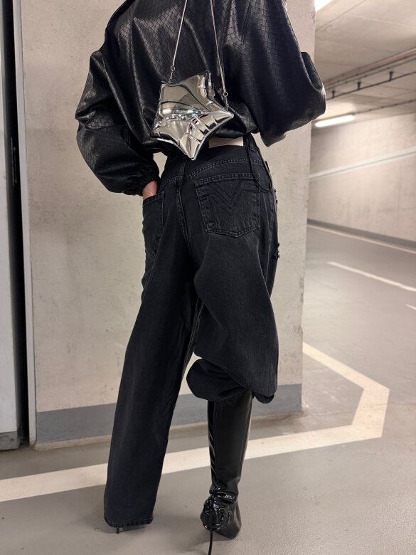 Spodnie Wiliam jeans czarne