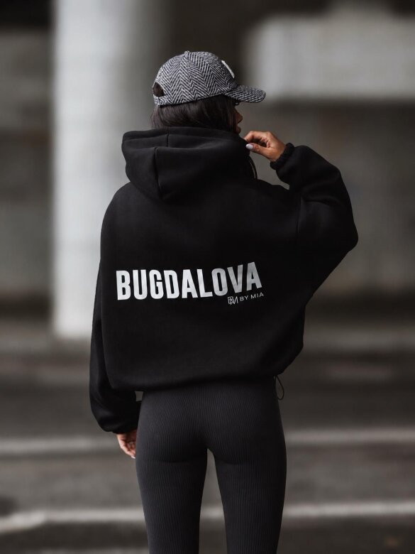Bluza Comossa bawełniana czarna