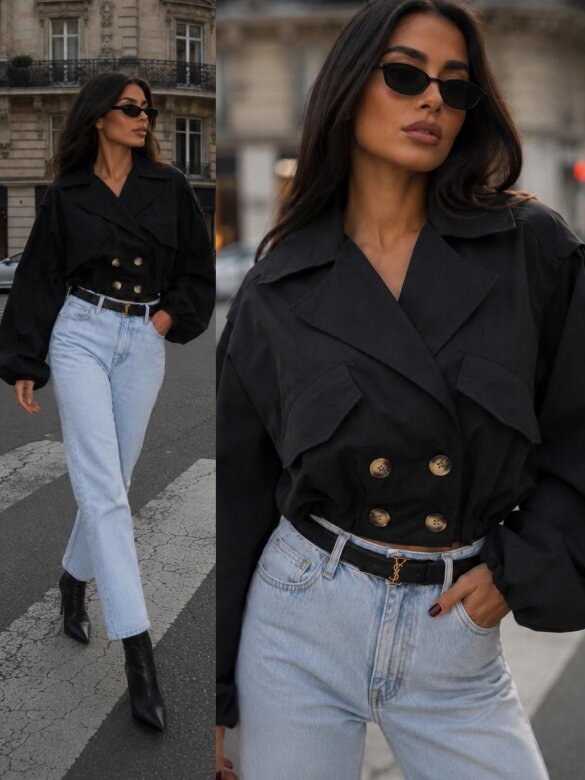 Jacket Mavro black