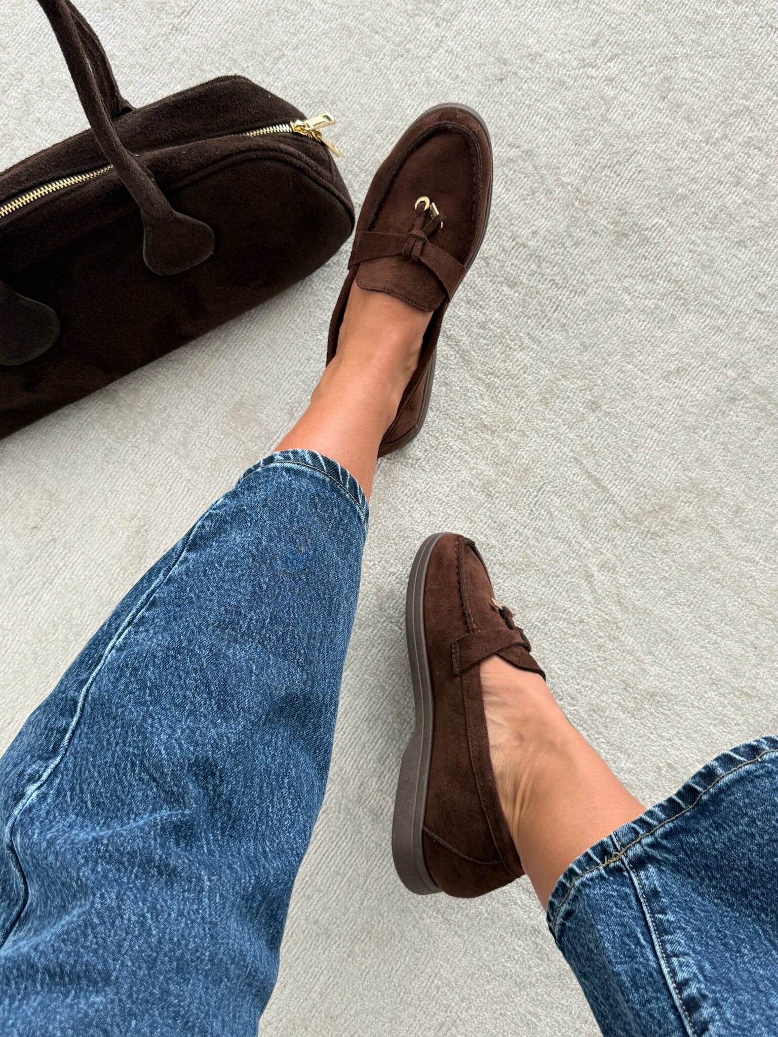 Mokasyny Mersea czekoladowe