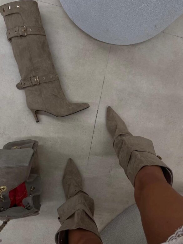 High Boots Mirado beige