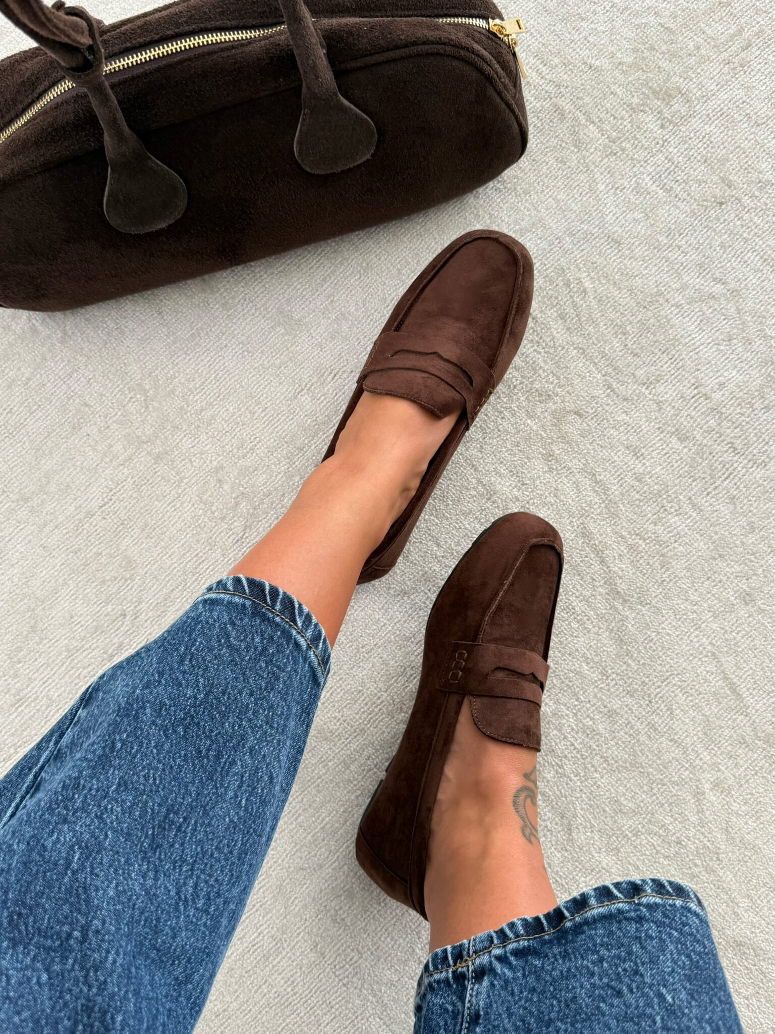 Mokasyny Andres czekoladowe