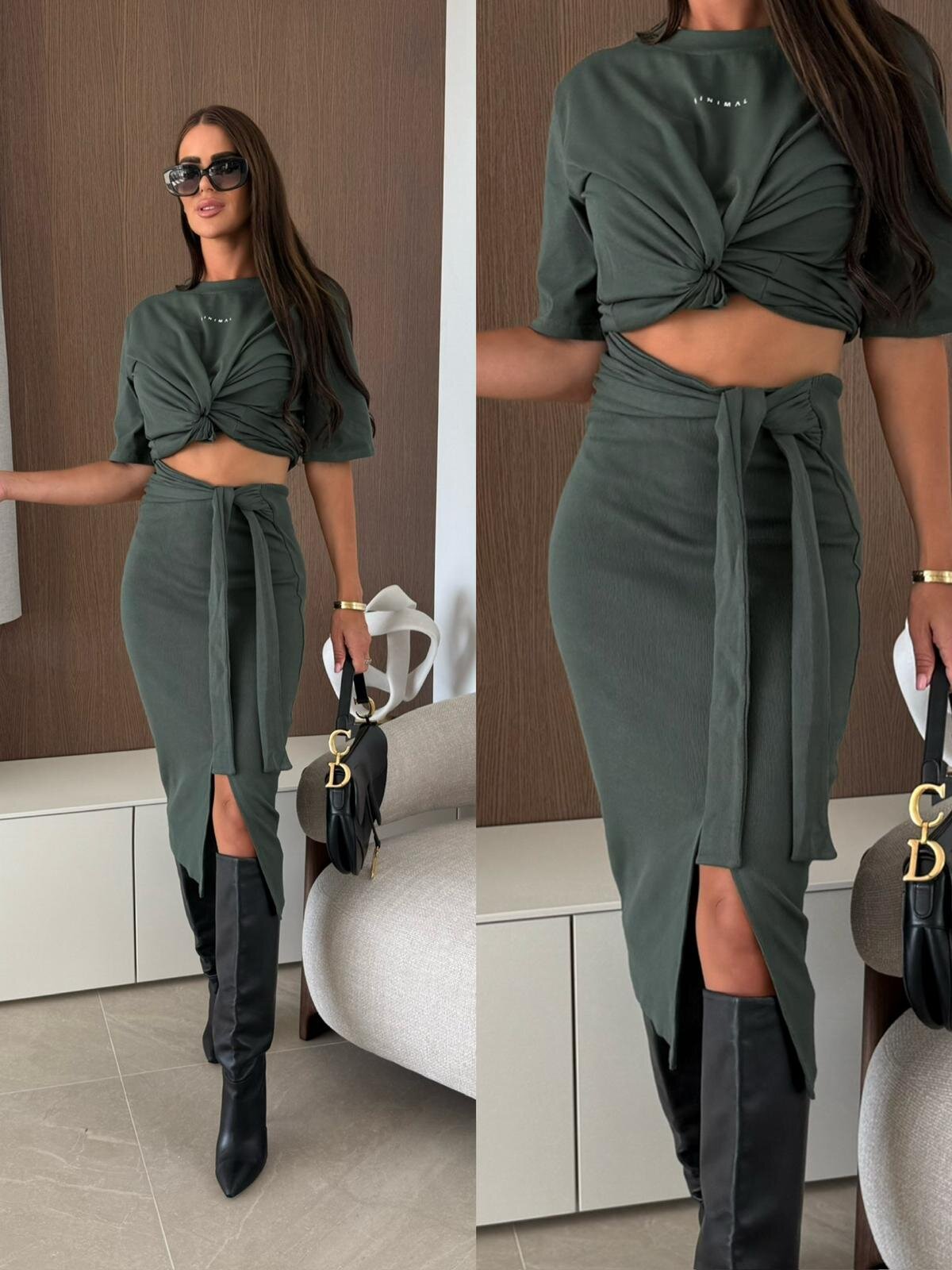 Spódnica Bradshaw khaki 