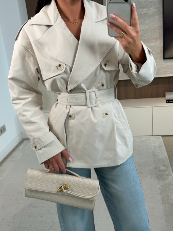 Trencz Pavero short ecru