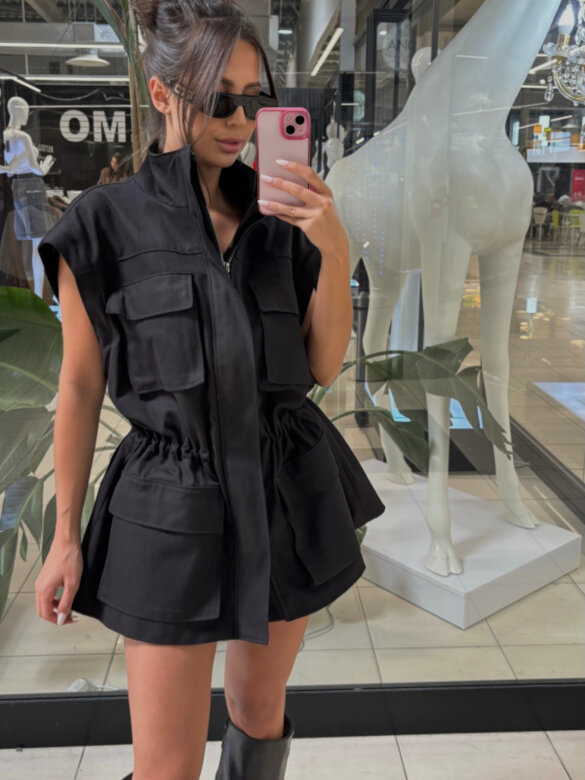 Kurtka Madeli czarna