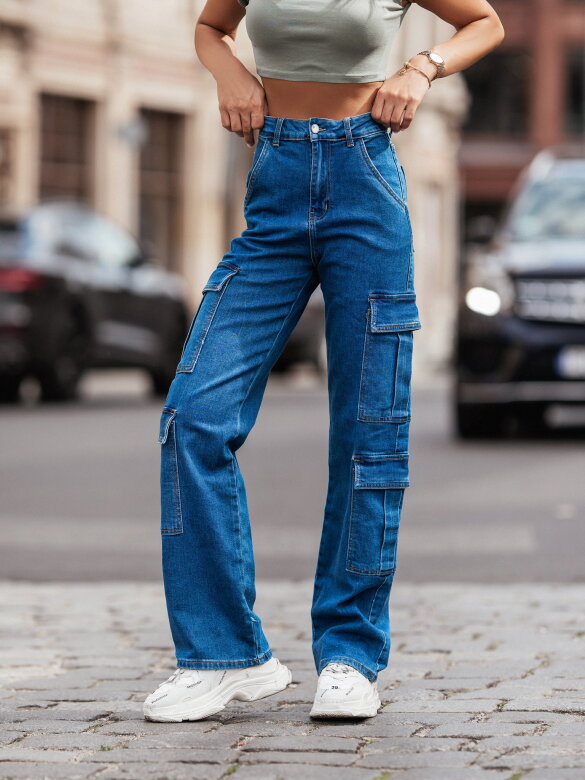 Spodnie Andreas jeans niebieskie