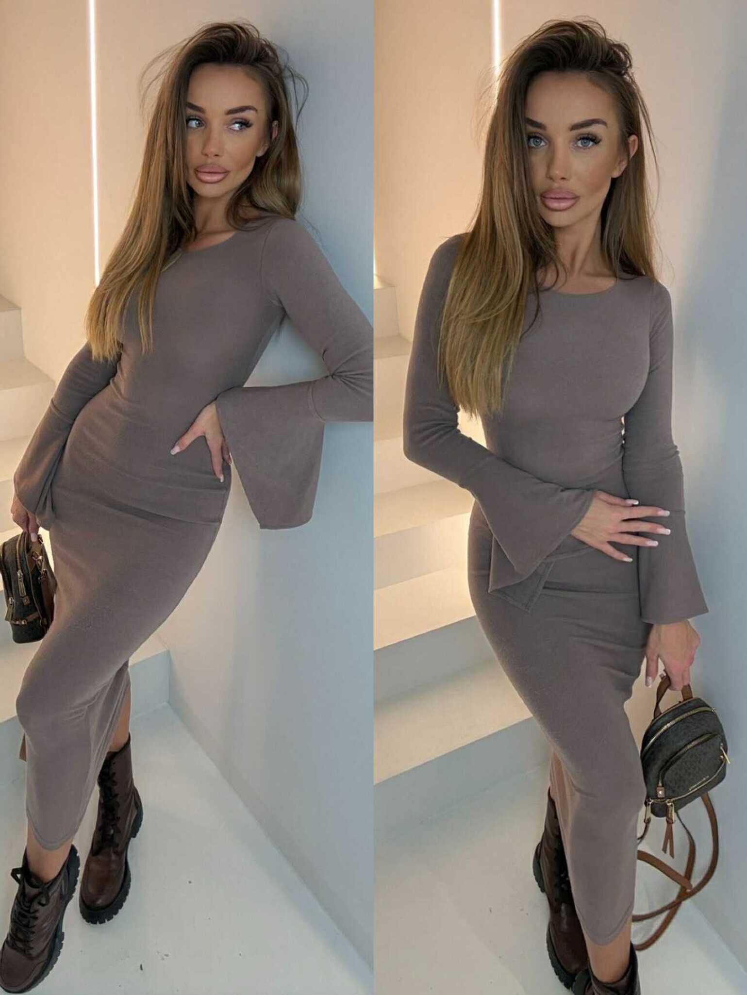 Sukienka Lucce mocca 