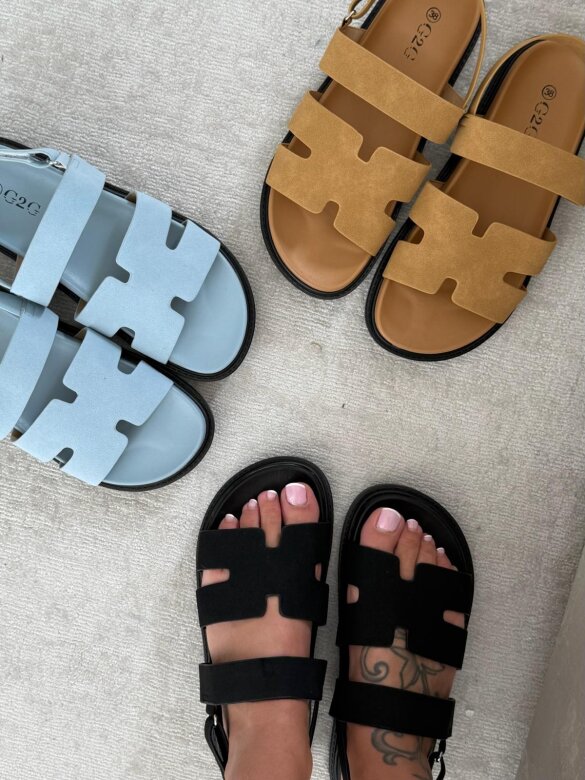 Sandały Caterino karmelowe 