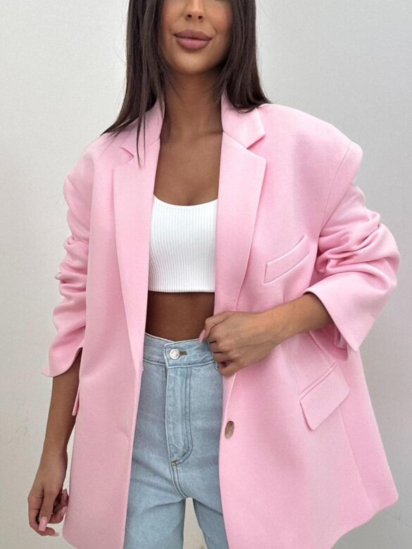 Marynarka Astoria jasnoróżowa 