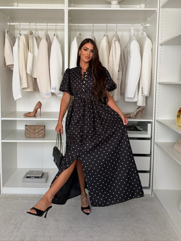 Sukienka Flirty maxi czarna