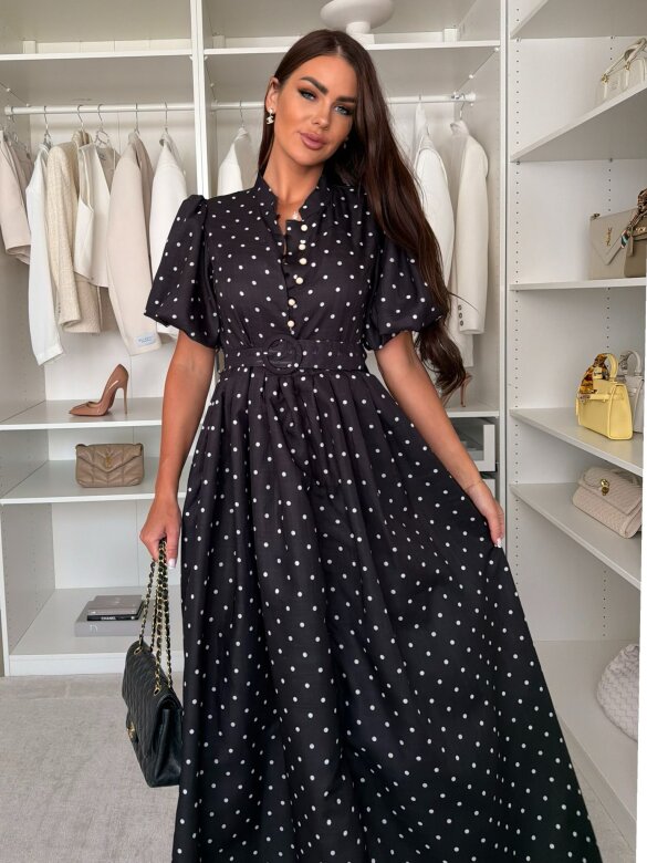 Sukienka Flirty maxi czarna