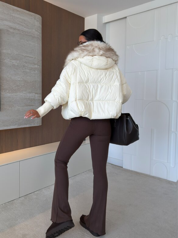 Jacket Luva short ecru 