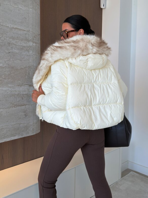 Jacket Luva short ecru 