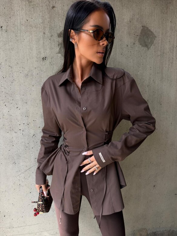 Shirt Vena chocolate
