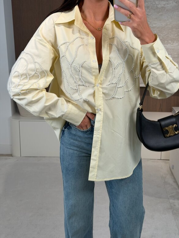 Koszula Ortensia żółta