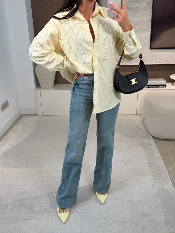 Koszula Ortensia żółta