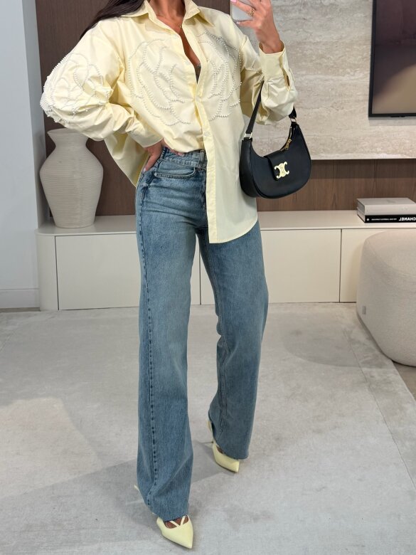 Koszula Ortensia żółta