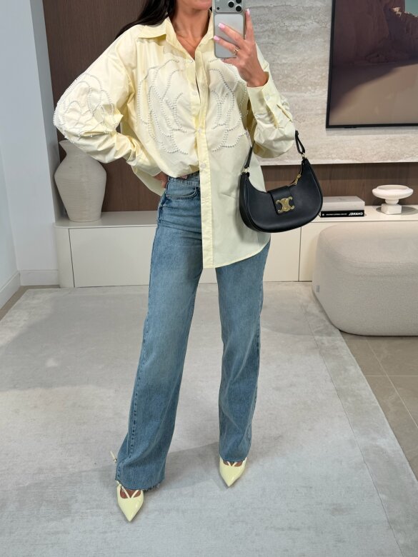 Koszula Ortensia żółta