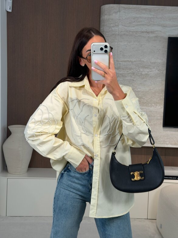 Koszula Ortensia żółta