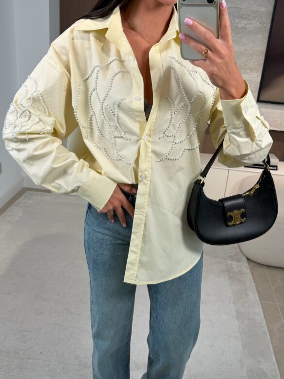 Koszula Ortensia żółta