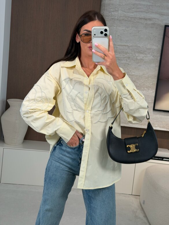 Koszula Ortensia żółta