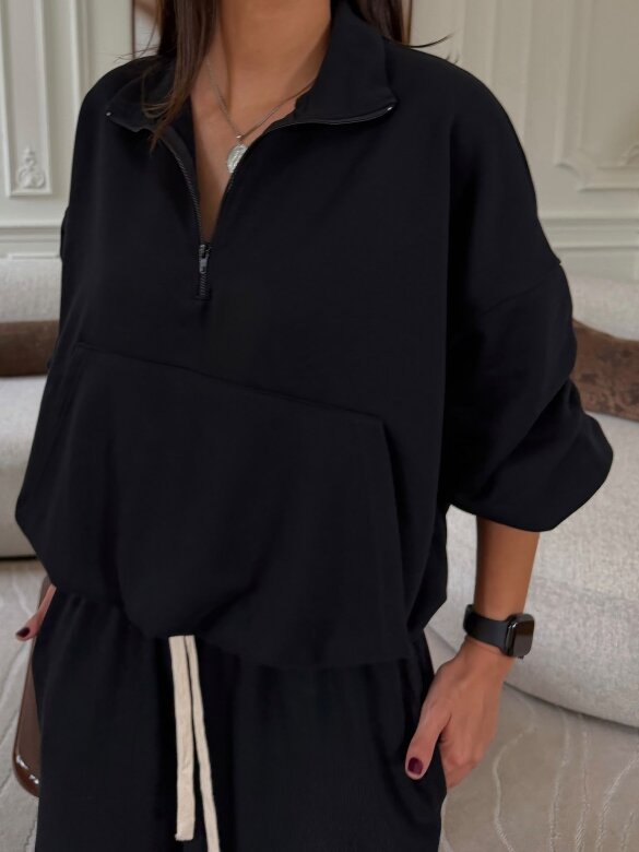 Set 2in1 Loreen cotton black