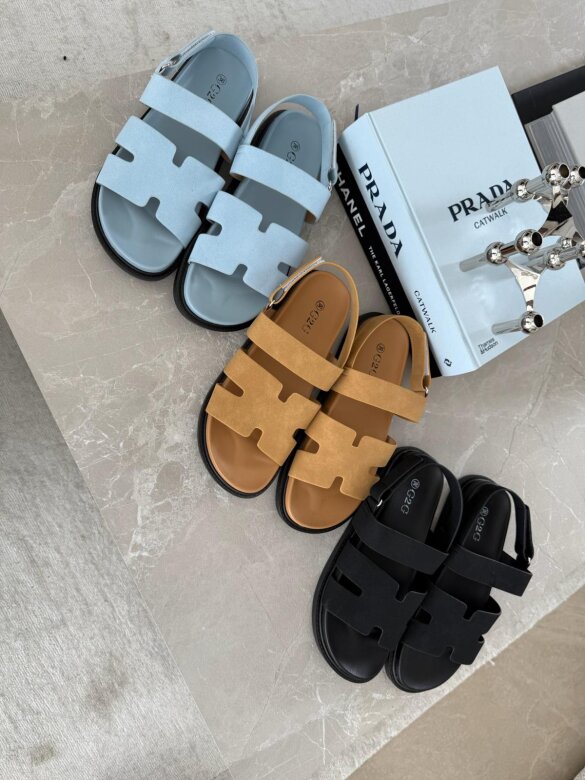 Sandały Caterino błękitne 