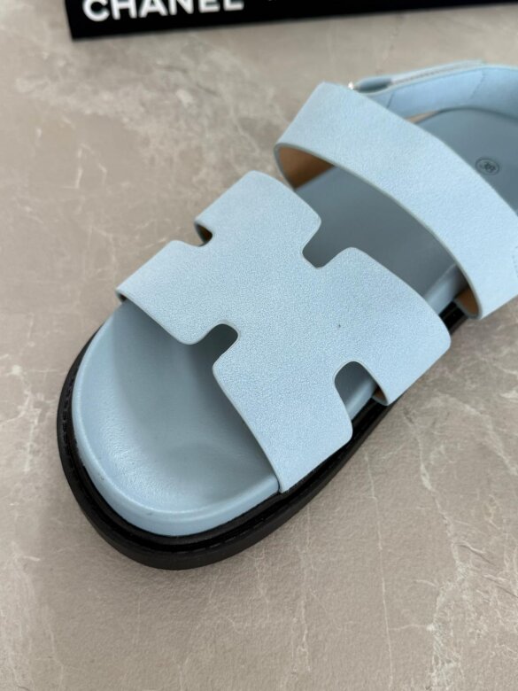 Sandały Caterino błękitne 