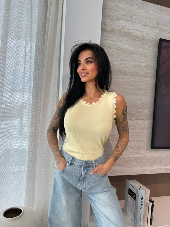 Bluzka Violetti żółta 