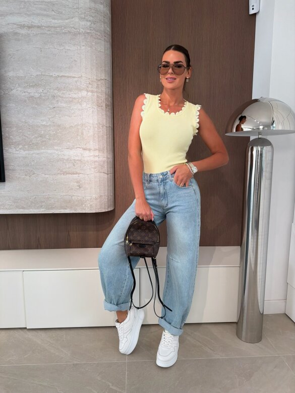 Bluzka Violetti żółta 