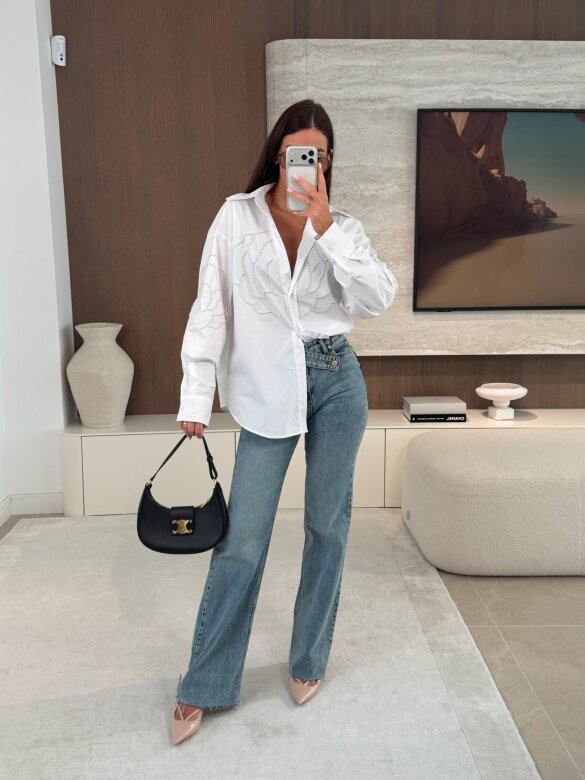 Koszula Ortensia biała