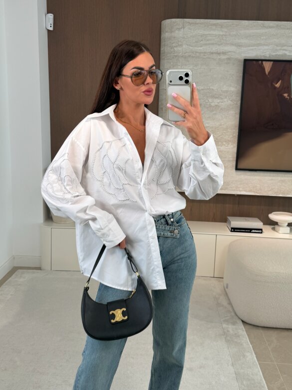 Koszula Ortensia biała